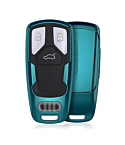 Audi A4L, A4, A5, TT RS, TT, TTS Car Key Case Cover-Green