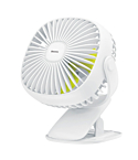 Portable clamping fan Fan lights Rechargeable 2000mAh