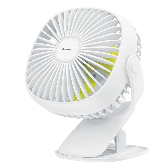 Tragbarer clamping Ventilator Lüfter beleuchtet Wiederaufladbar 2000mAh