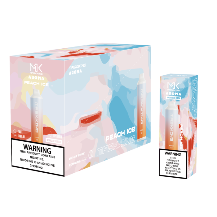 Vape E-Cigarettes Flavor 6000 Puffs-Mango Ice-10 pack