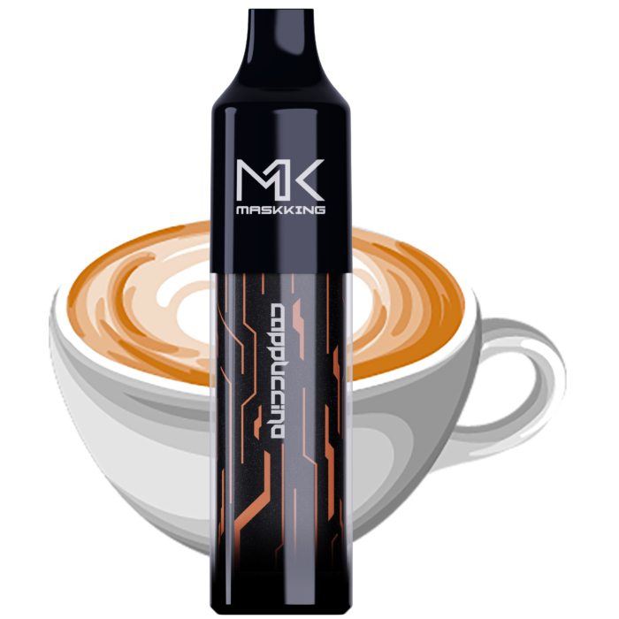 Vape E-papierosy Super EVA 4000 Puffs-Cappuccino-1