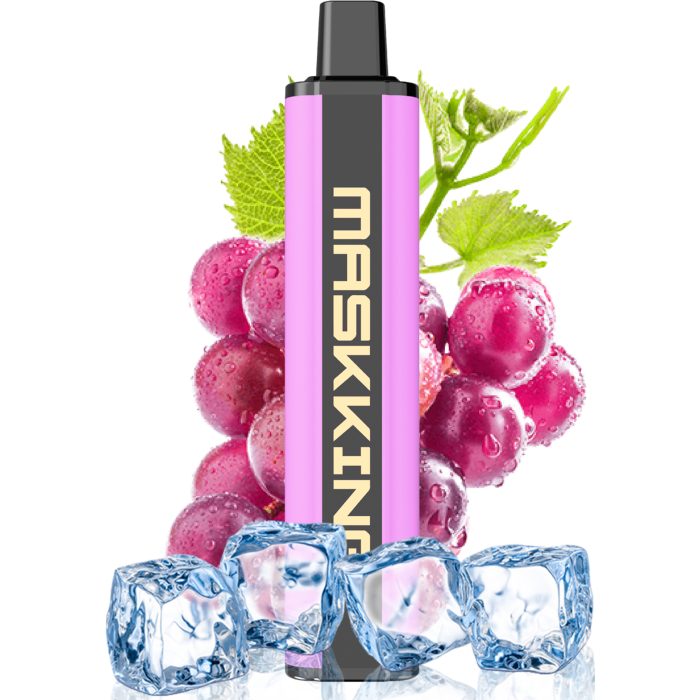 Vape E-cigarettes 2500 Puff Supper CC-Grape-Ice-1