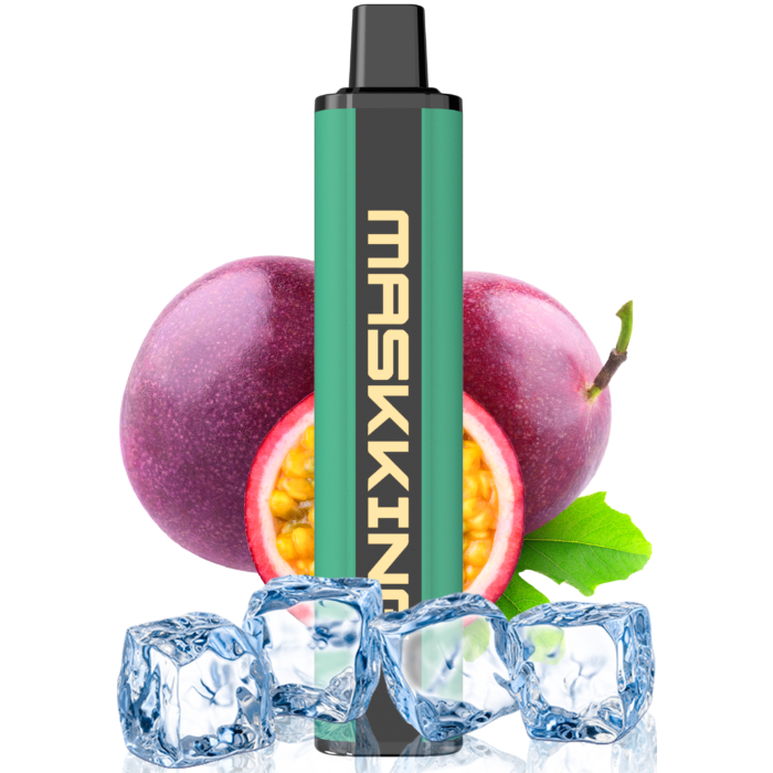 Vape E-Zigaretten 2500 Puff Supper CC-Passion fruit Ice-1