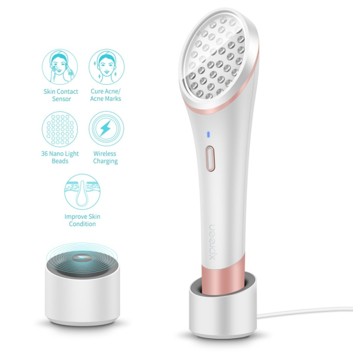 Xpreen Wireless Rechargeable Light Acne Treatment Device