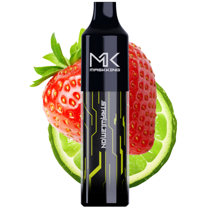 Vape E-Cigarettes Super EVA 4000 Puffs-Limon Strawberry-1